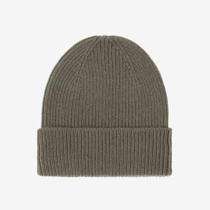 Cashmere Beanie - Dusty Olive