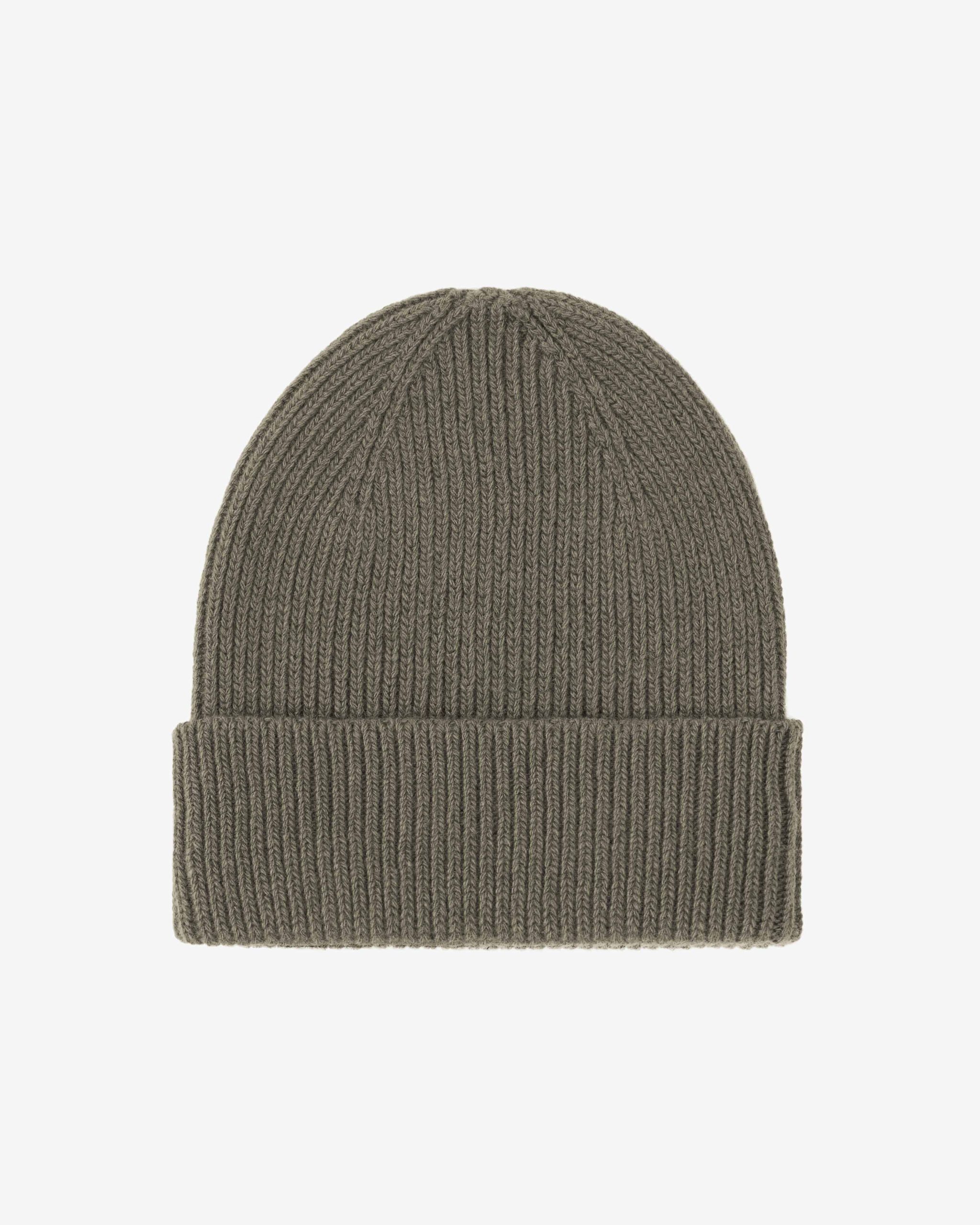 Cashmere Beanie - Dusty Olive