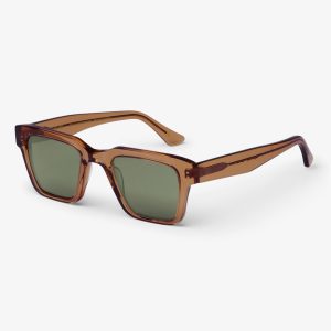 Sunglass 03 - Coffee Brown - Green